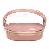 Necessaire Charlotte Crystal em Couro e Vinil Personalizado