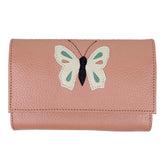Porta Joias Flore Borboleta em Couro Personalizado