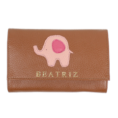 Porta Joias Flore Little Elephant em Couro Personalizado