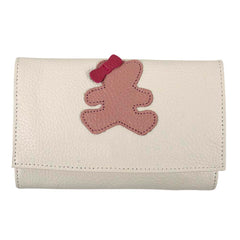 Porta Joias Flore Little Bear Laço em Couro Personalizado