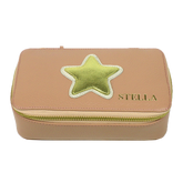 Porta Joias Lourdes Estrela em Couro Personalizado