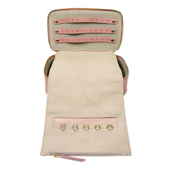 Porta Joias Lourdes Laço em Couro Personalizado