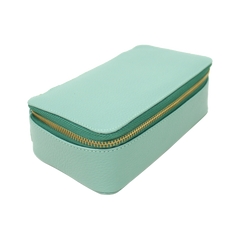 Porta Joias Lourdes Menta Liso Pronta Entrega