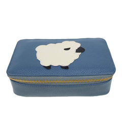 Porta Joias Lourdes Ovelha em Couro Personalizado