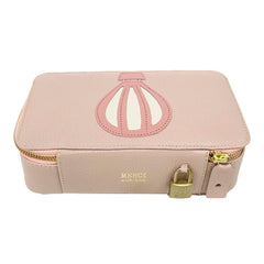 Porta Joias Lourdes Little Ballon em Couro Personalizado