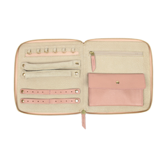 Porta Joias Margot Le Jardin em Couro Personalizado