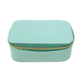 Porta Joias Mini Helena Menta Liso Pronta Entrega