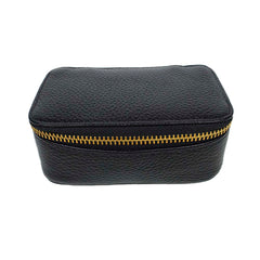 Porta Joias Mini Helena Preto Liso Pronta Entrega