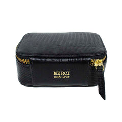Porta Joias Mini Helena Preto Paris Pronta Entrega