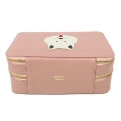 Porta Joias Olga Little Dog em Couro Personalizado