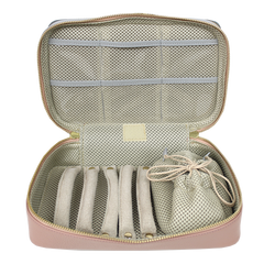 Porta Joias Olga Laço em Couro Personalizado