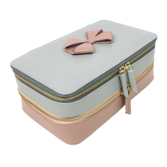 Porta Joias Olga Laço em Couro Personalizado