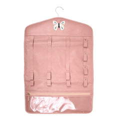 Porta Laço Cabide Borboleta em Couro Personalizado