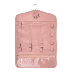 Porta Laço Cabide Camélia em Couro Personalizado