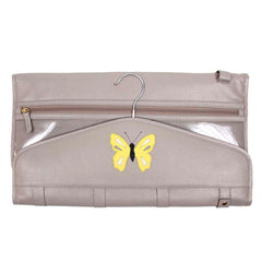 Porta Laço Cabide Borboleta em Couro Personalizado