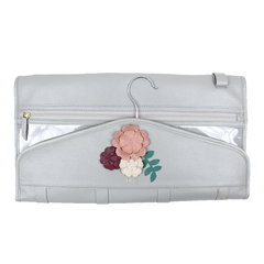 Porta Laço Cabide Le Jardin em Couro Personalizado