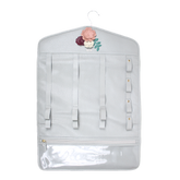 Porta Laço Cabide Le Jardin em Couro Personalizado