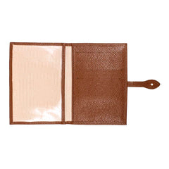 Porta Mini Certidão de Nascimento Le Jardin em Couro Personalizado