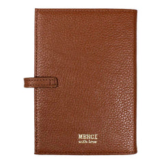 Porta Mini Certidão de Nascimento Le Jardin em Couro Personalizado