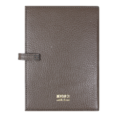 Porta Mini Certidão de Nascimento Libélula em Couro Personalizado