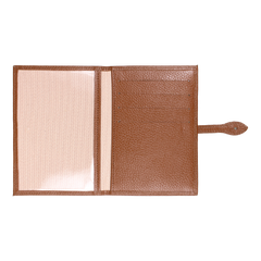 Porta Mini Certidão de Nascimento Little Bear em Couro Personalizado