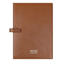 Porta Mini Certidão de Nascimento Coruja em Couro Personalizado