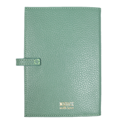 Porta Mini Certidão de Nascimento Onça em Couro Personalizado