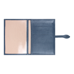 Porta Mini Certidão de Nascimento Laço em Couro Personalizado