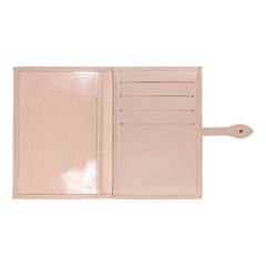 Porta Mini Certidão de Nascimento Little Bear Laço em Couro Personalizado