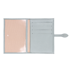 Porta Mini Certidão de Nascimento Little Car em Couro Personalizado