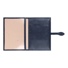 Porta Mini Certidão de Nascimento Little Plane em Couro Personalizado