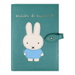 Porta Mini Certidão de Nascimento Petit Lapin em Couro Personalizado