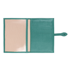 Porta Mini Certidão de Nascimento Petit Lapin em Couro Personalizado