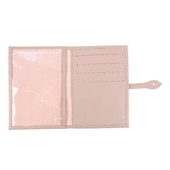 Porta Mini Certidão de Nascimento Arco Íris em Couro Personalizado