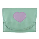 Necessaire Porta Laço Coração em Couro Personalizada