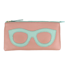 Porta Óculos Lunettes em Couro Personalizado