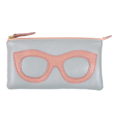 Porta Óculos Lunettes em Couro Personalizado