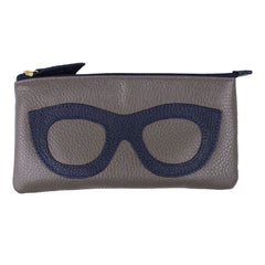 Porta Óculos Lunettes em Couro Personalizado