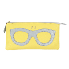 Porta Óculos Lunettes em Couro Personalizado