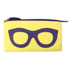 Porta Óculos Lunettes em Couro Personalizado