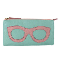 Porta Óculos Lunettes em Couro Personalizado