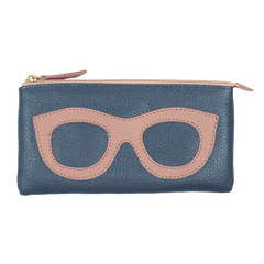 Porta Óculos Lunettes em Couro Personalizado