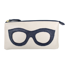 Porta Óculos Lunettes em Couro Personalizado