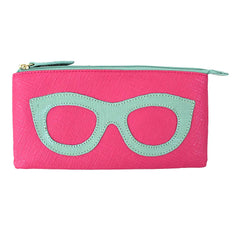 Porta Óculos Lunettes Pink Prada com Menta Prada Pronta Entrega