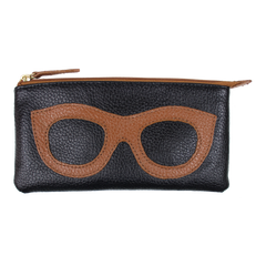 Porta Óculos Lunettes em Couro Personalizado