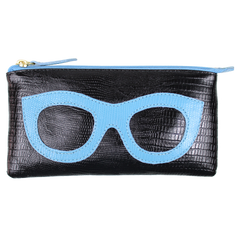 Porta Óculos Lunettes em Couro Personalizado