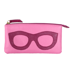 Porta Óculos Lunettes em Couro Personalizado