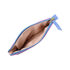 Porta Óculos Lunettes Rosa Orquídea com Sky Pronta Entrega