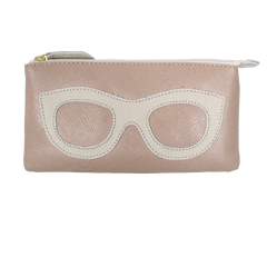 Porta Óculos Lunettes em Couro Personalizado