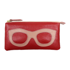 Porta Óculos Lunettes em Couro Personalizado